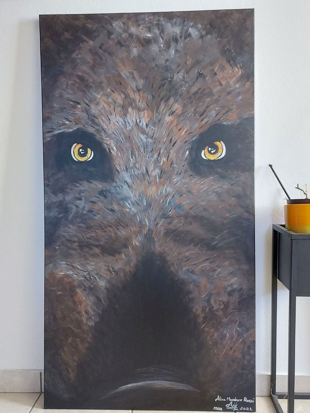 Dipinti: Dipinto originale su tela 130x70 cm – Nuovo e nell'imballaggio originale da Coldrerio venduto da Addicted2Art 4
