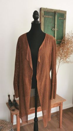 Milestone besondere Velourslederjacke Gr. M