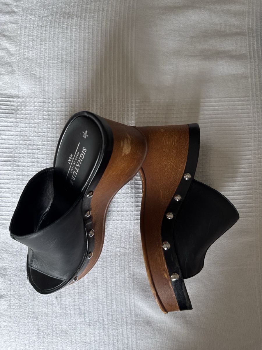 Next Chaussures femmes: Next Keilabsatz Sandalen Gr 38 – D'occasion à Zürich par pheoebephilo 2