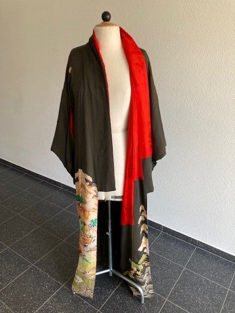 Kimonos: Kimono antik ca 1940, Seide handgemalt, handgenäht – Gebraucht aus Rapperswil von peter081 2