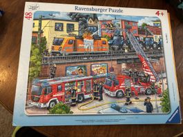 3 grosse Ravensburger und Schmidt Puzzles 16 bis 48 Teile