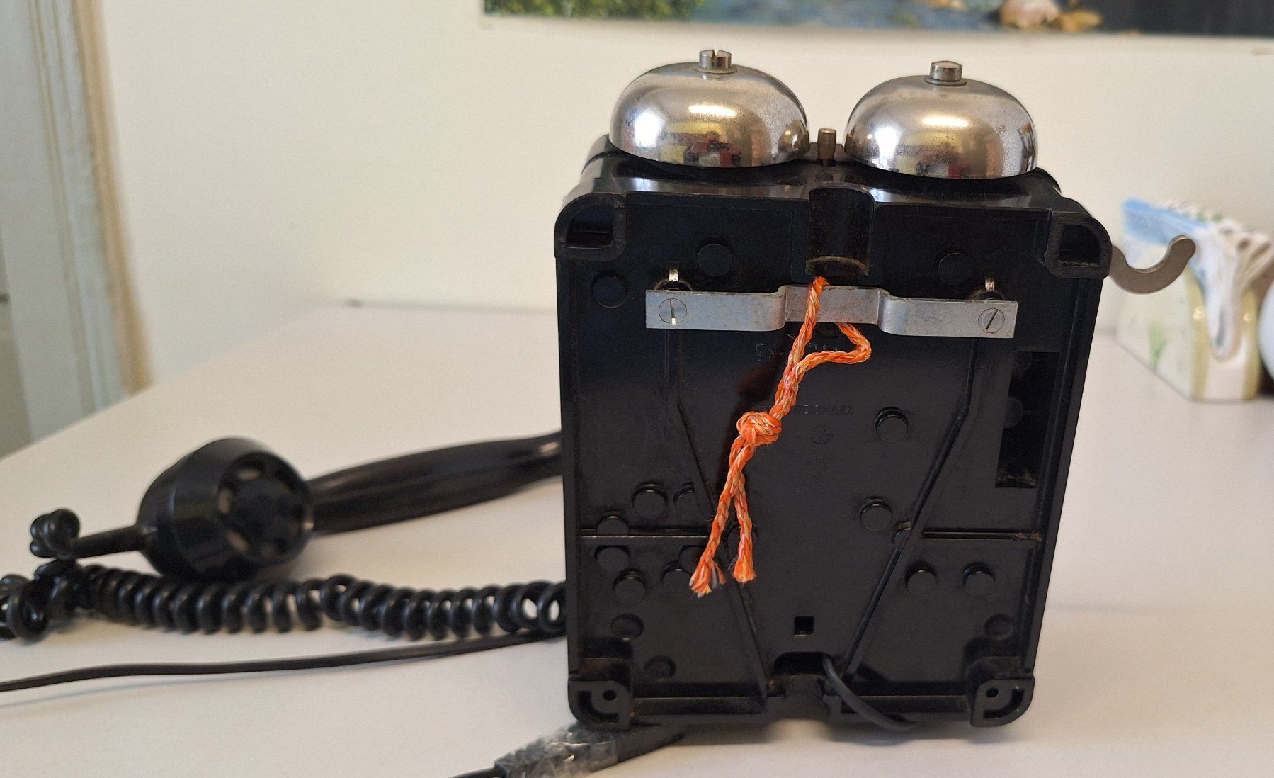 Telefoni: Anike Wandtelefon Telephon Wählscheibe Weidmann – Usato da Gurtnellen venduto da Rhino77 4