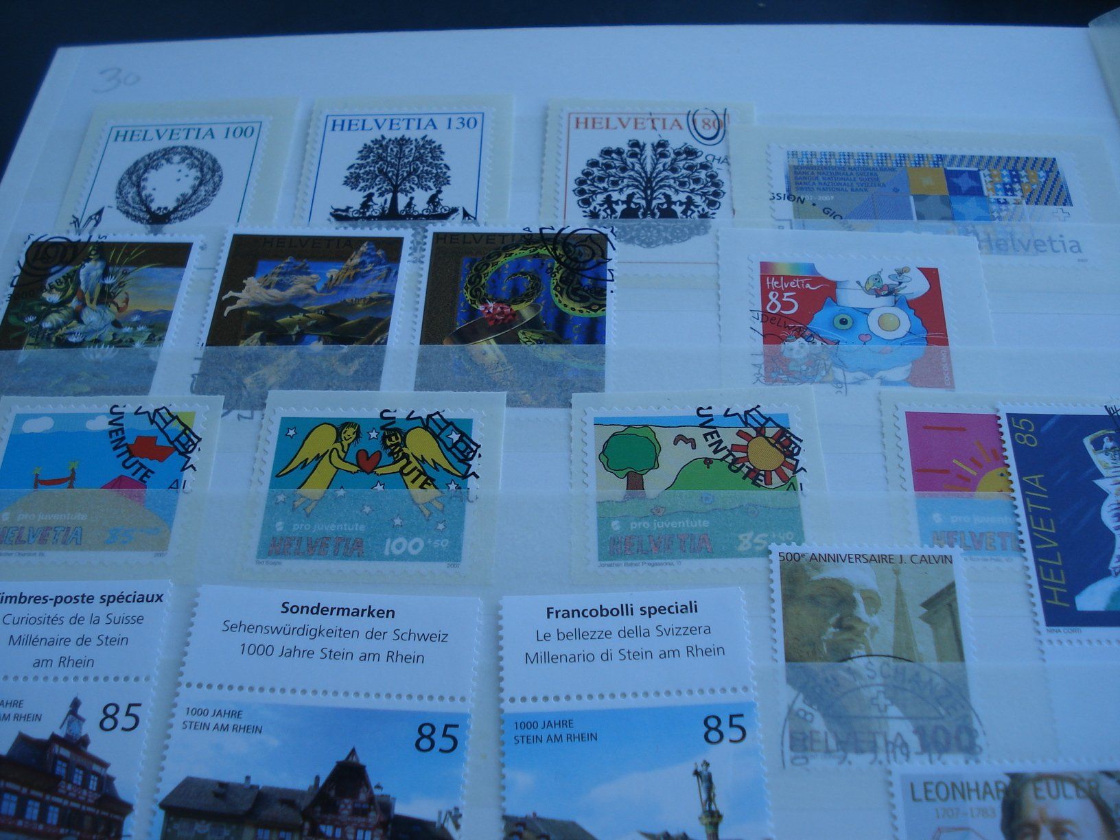 Alle Briefmarken: Lot moderne Schweiz ET-o – Gebraucht aus Niederwil AG von morostahu 4