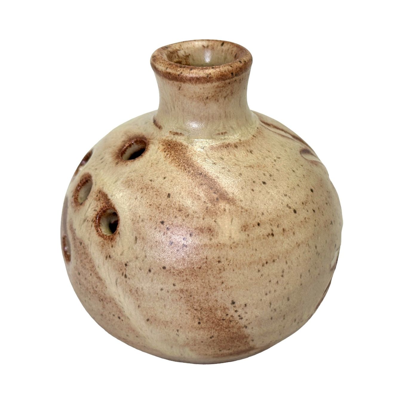 Vasen & Gefässe: Vase pique fleurs en grés d'art émaillé de Vallauris – Gebraucht aus Morges von magicle 6