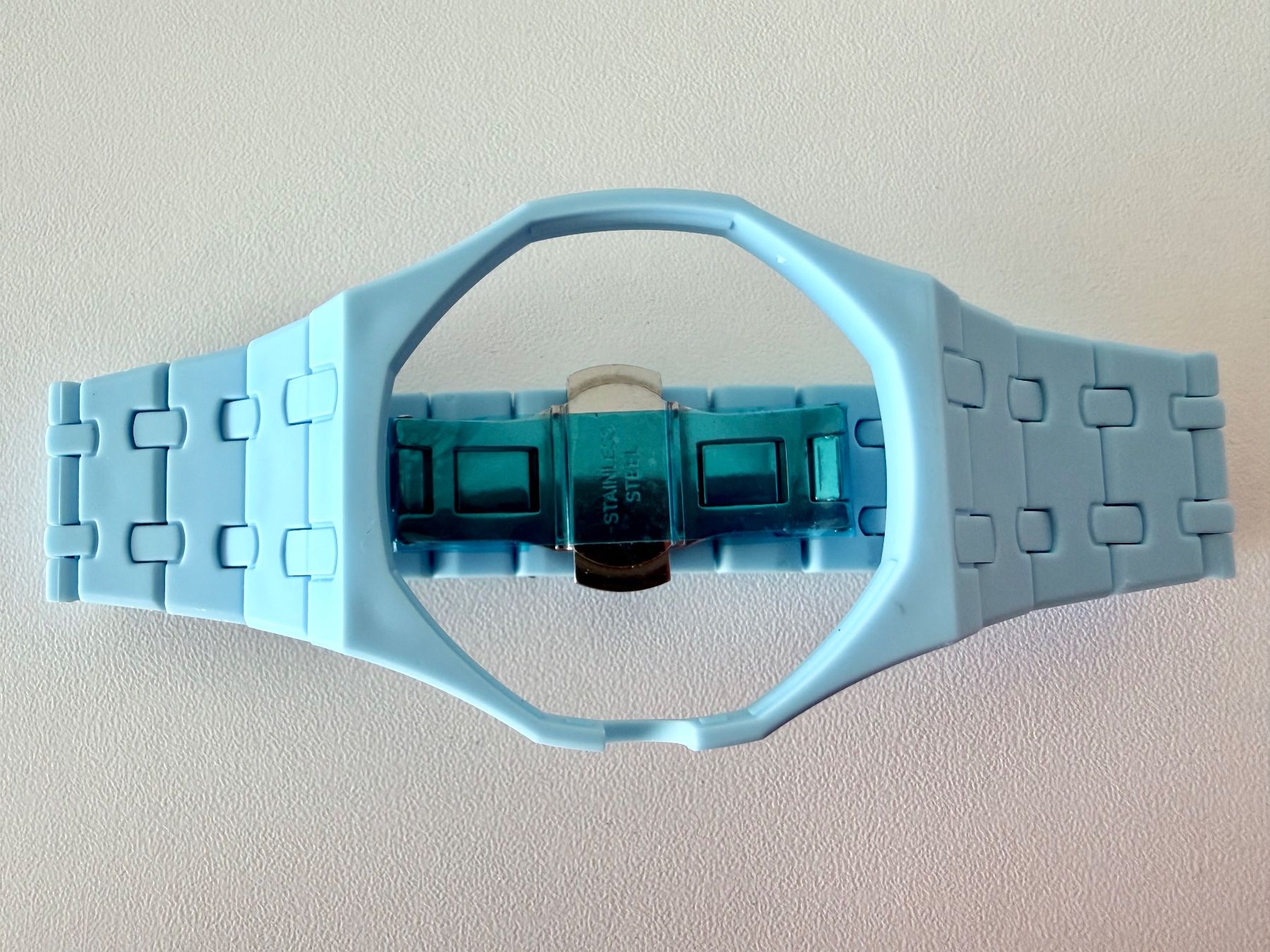 Swatch Uhren: Bracelet polymère bleu ciel+déployante pour Royal Pop LAN BA – Neu (gemäss Beschreibung) aus Mont-sur-Lausanne von vmi_ym5l 1
