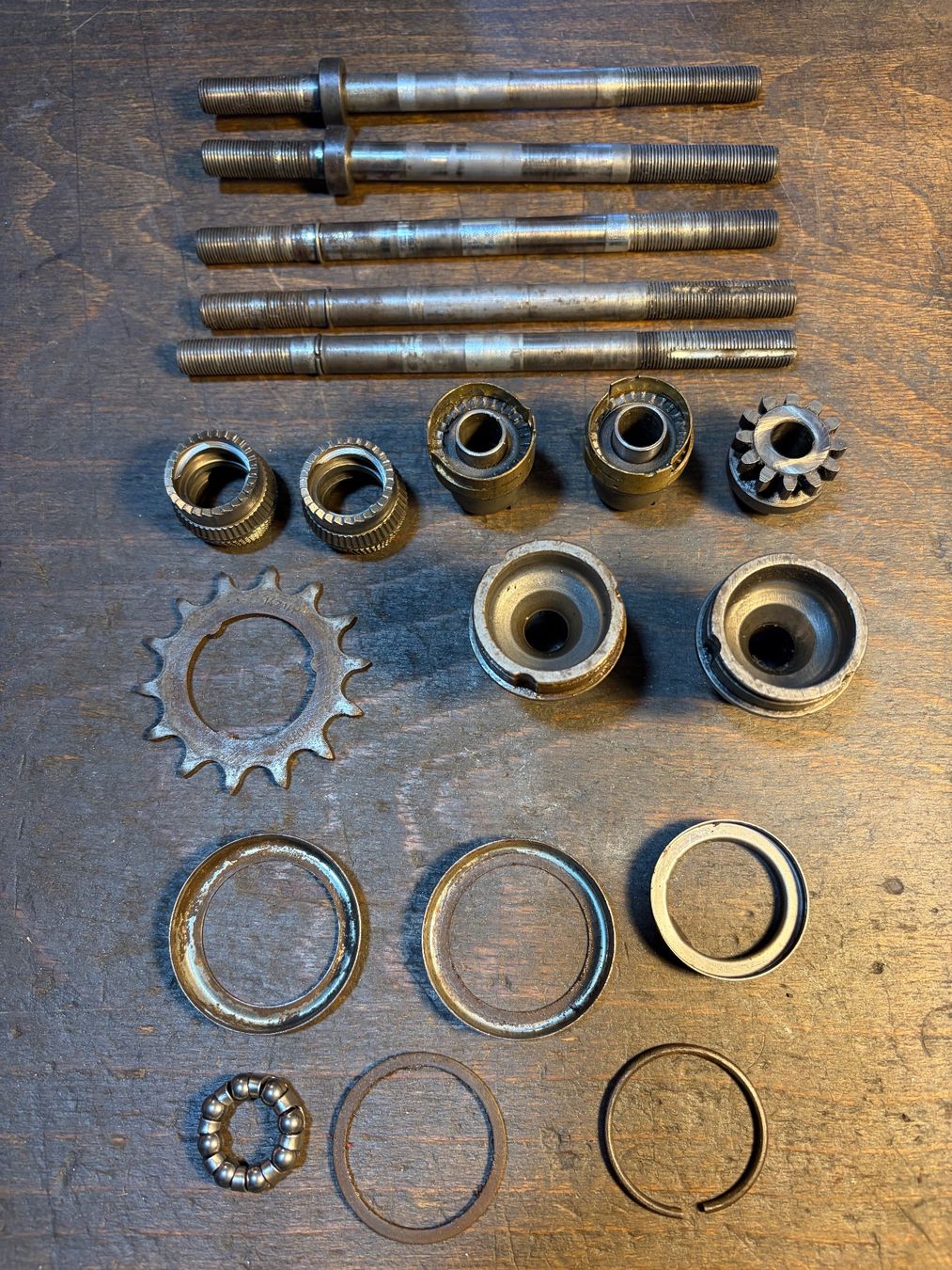 Sachs Parti ricambio per ciclomotori: Sachs Rücktrittachse Teile - Versand möglich – Difettoso da Hinwil venduto da Biketube 1