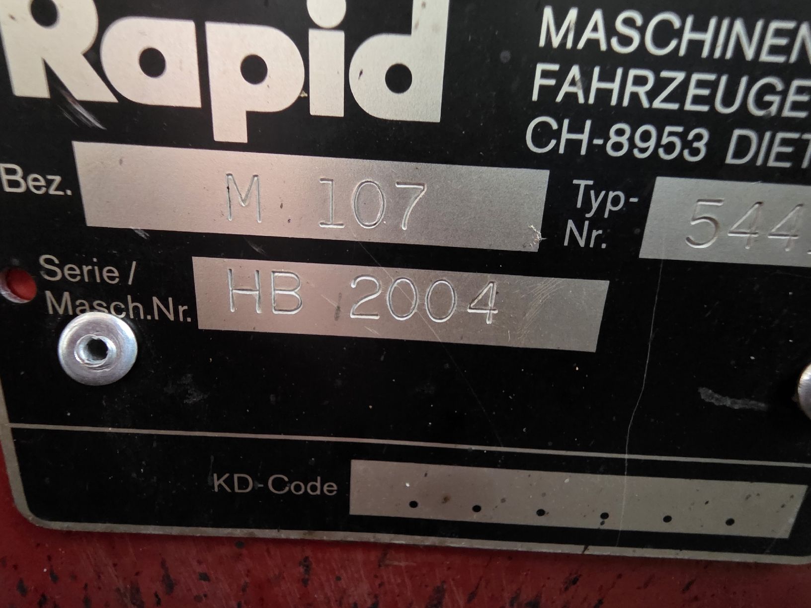 Rapid Alle Maschinen: Rapid Motormäher Typ 107 – Gebraucht aus Engwilen von pet_s8vg 2
