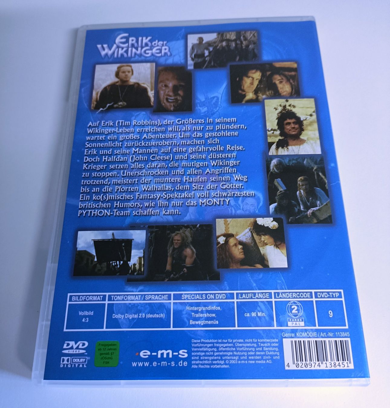 Tous les DVDs: Erik der Wikinger – D'occasion à Köniz par Movieportal007 1