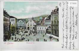 St. Gallen - Theaterplatz