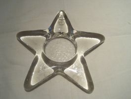 Glasstern-Teelicht