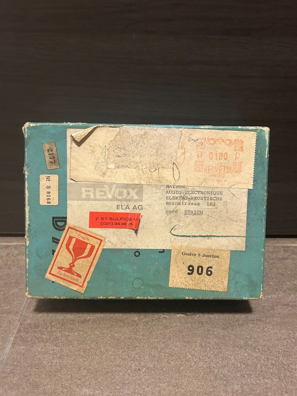 Microfoni: Saba D-77 A Stereo Dynamic Microphone vintage – Usato da Lausanne venduto da Weber1007 1