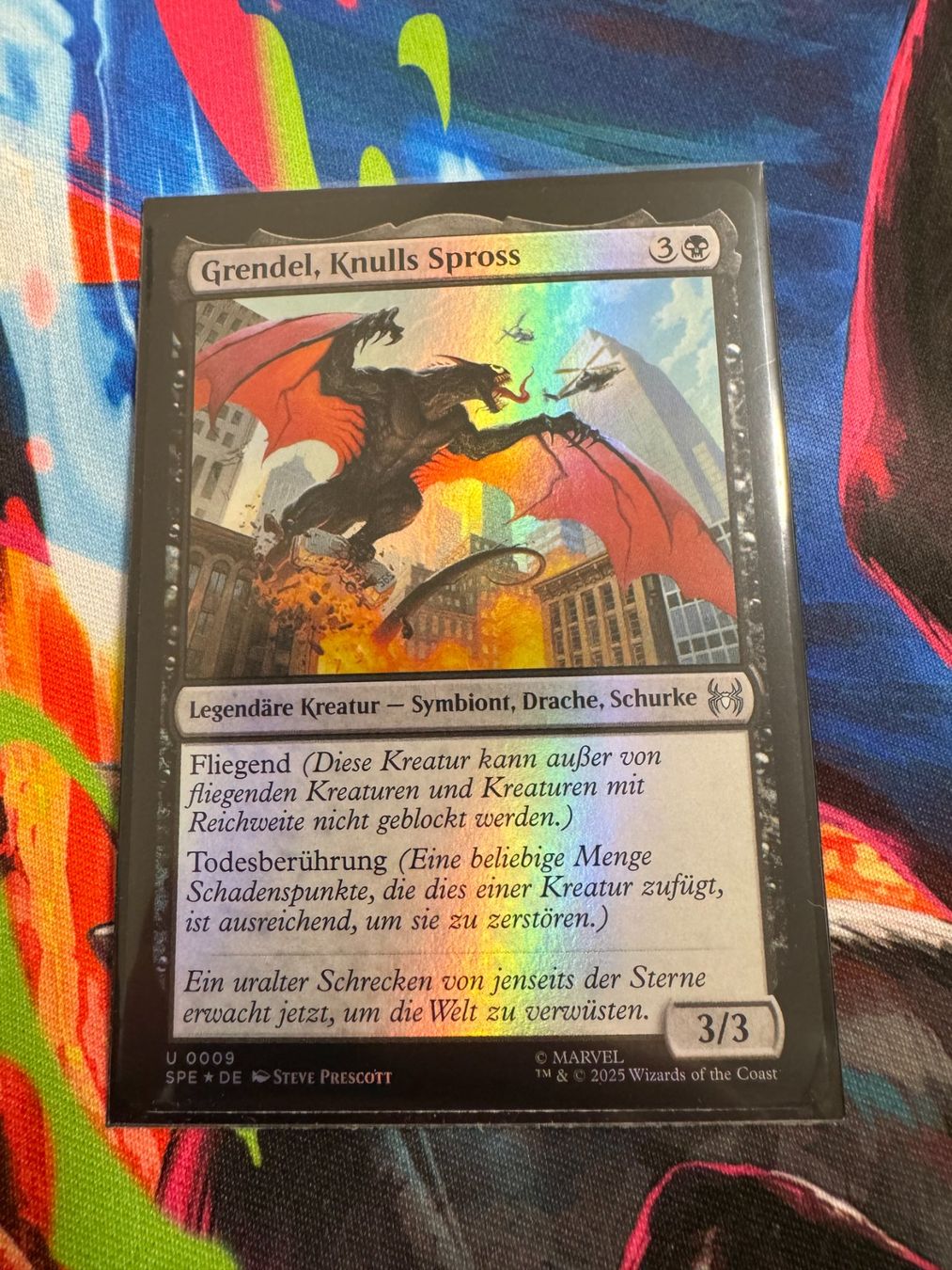 Magic The Gathering Carte collezionabili: Grendel, Knulls Spross - Foil - Marvel's Spider-Man - Magic – Nuovo (secondo la descrizione) da Bülach venduto da Pfrenzel