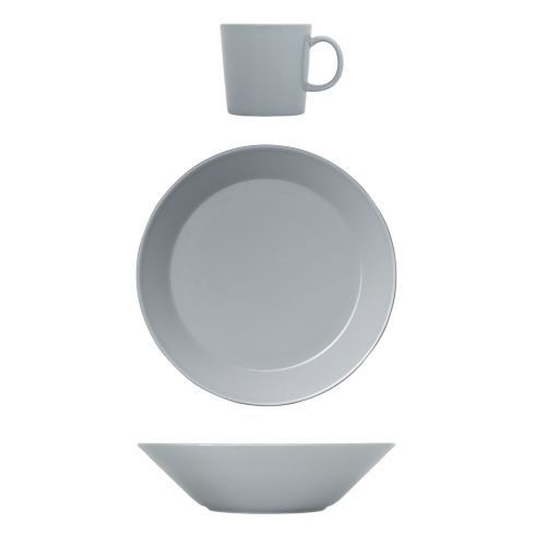 Iittala Coupes: 6 x Iittala Teema: perlgrau Schale 21cm – Neuf avec emballage d'origine à Mönchaltorf par godetra