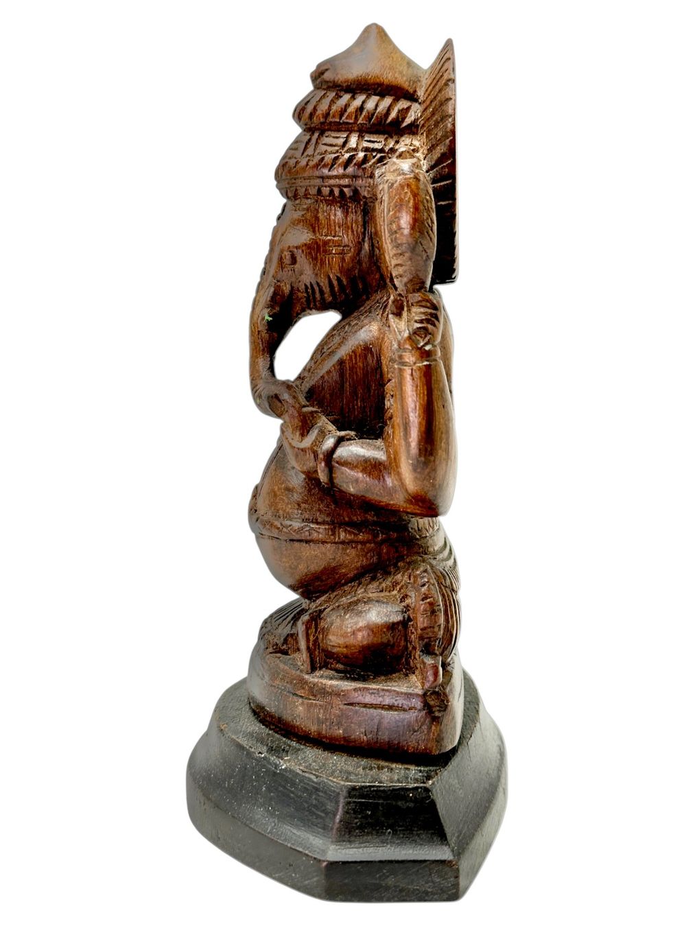 Skulpturen & Statuen: Statuette Ganesh sculptée à la main en palissandre – Gebraucht aus Morges von magicle 6