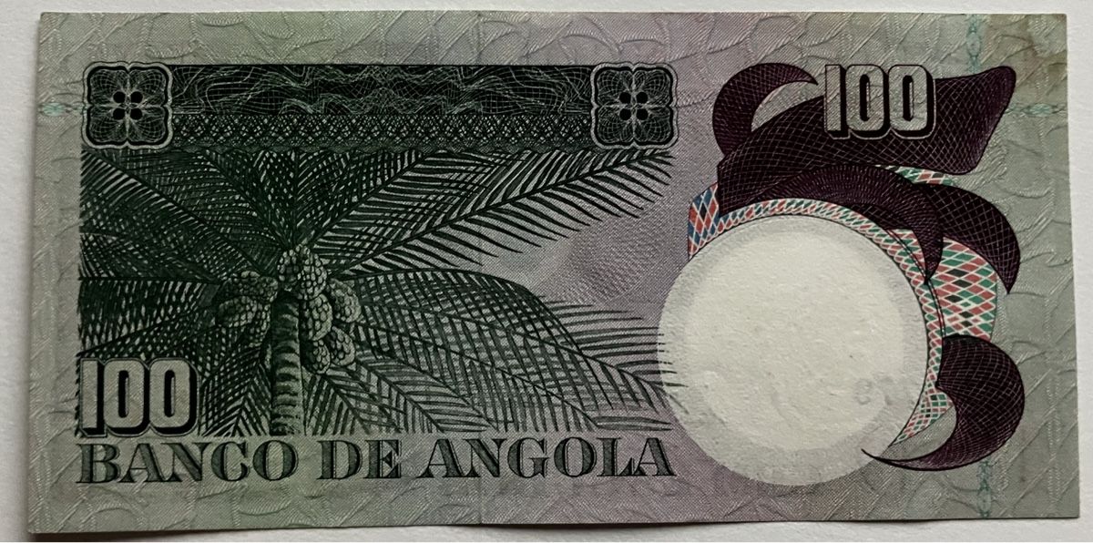 Banknoten: Angola 100 Escudos 1973 Neuwertig – Neu (gemäss Beschreibung) aus Algetshausen von Carrhard 1