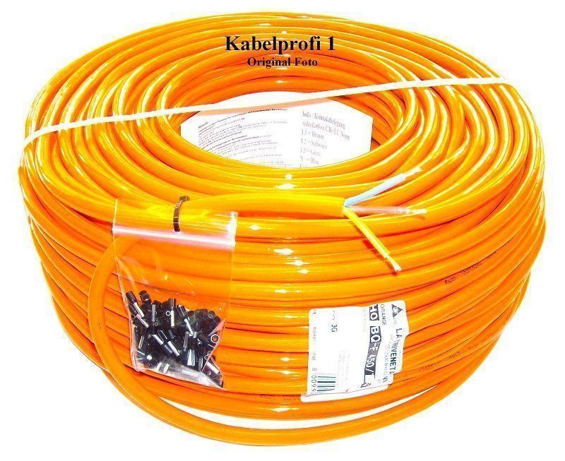 Cavi: 50m Ring PUR Strom Kabel 3x1mm2 flex – Nuovo e nell'imballaggio originale da Herisau venduto da Kabelprofi1
