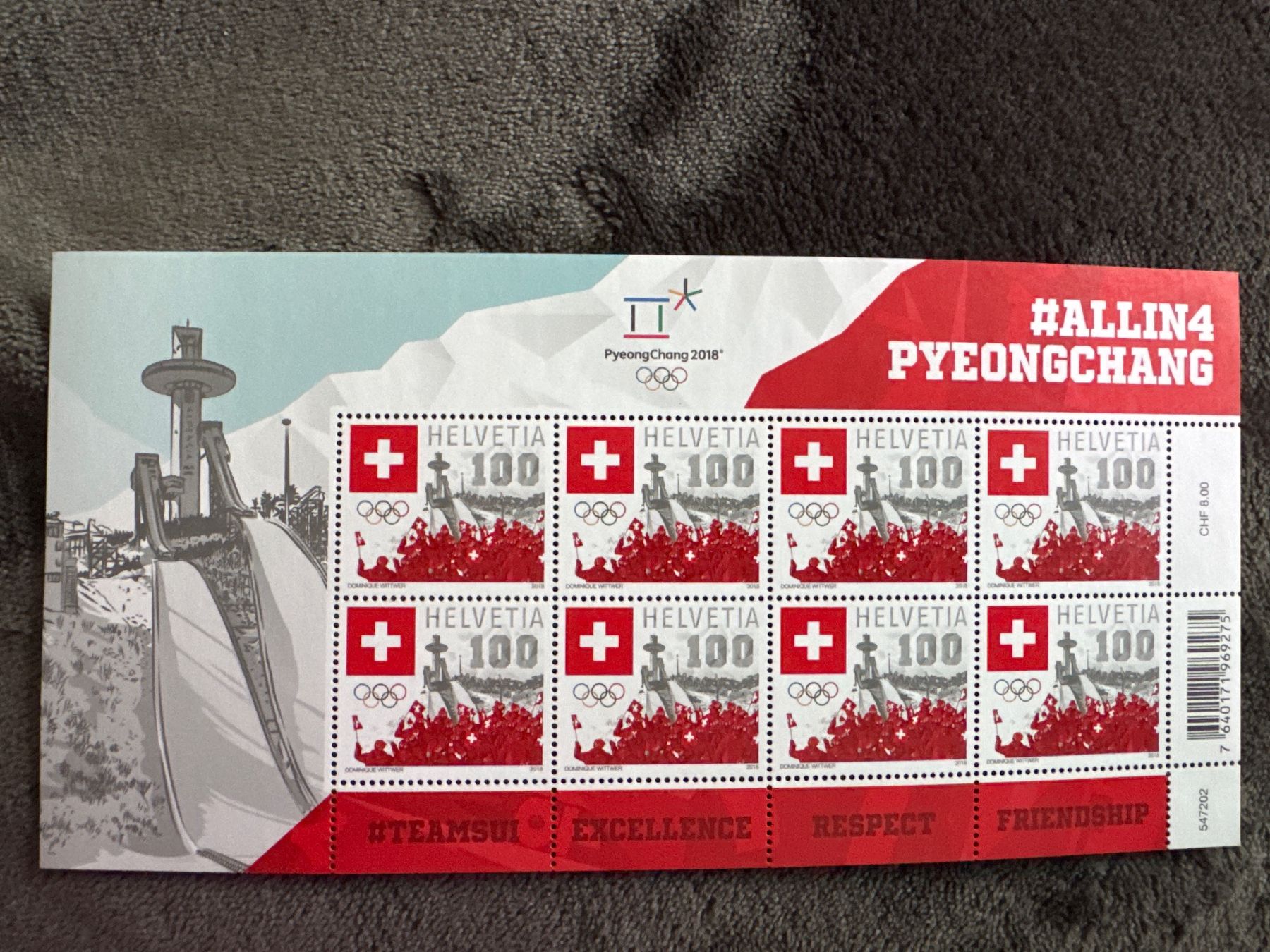 Tutti i francobolli: MARKEN KLEINBOGEN 2018 PYEONG CHANG, POSTFRISCH – Nuovo (secondo la descrizione) da Genève venduto da k1164