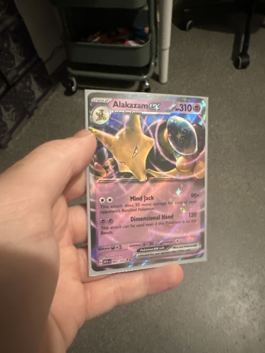 Pokémon Carte collezionabili: Pokémon Alakazam EX #065/165 – Usato da Jona venduto da ada_jsq8
