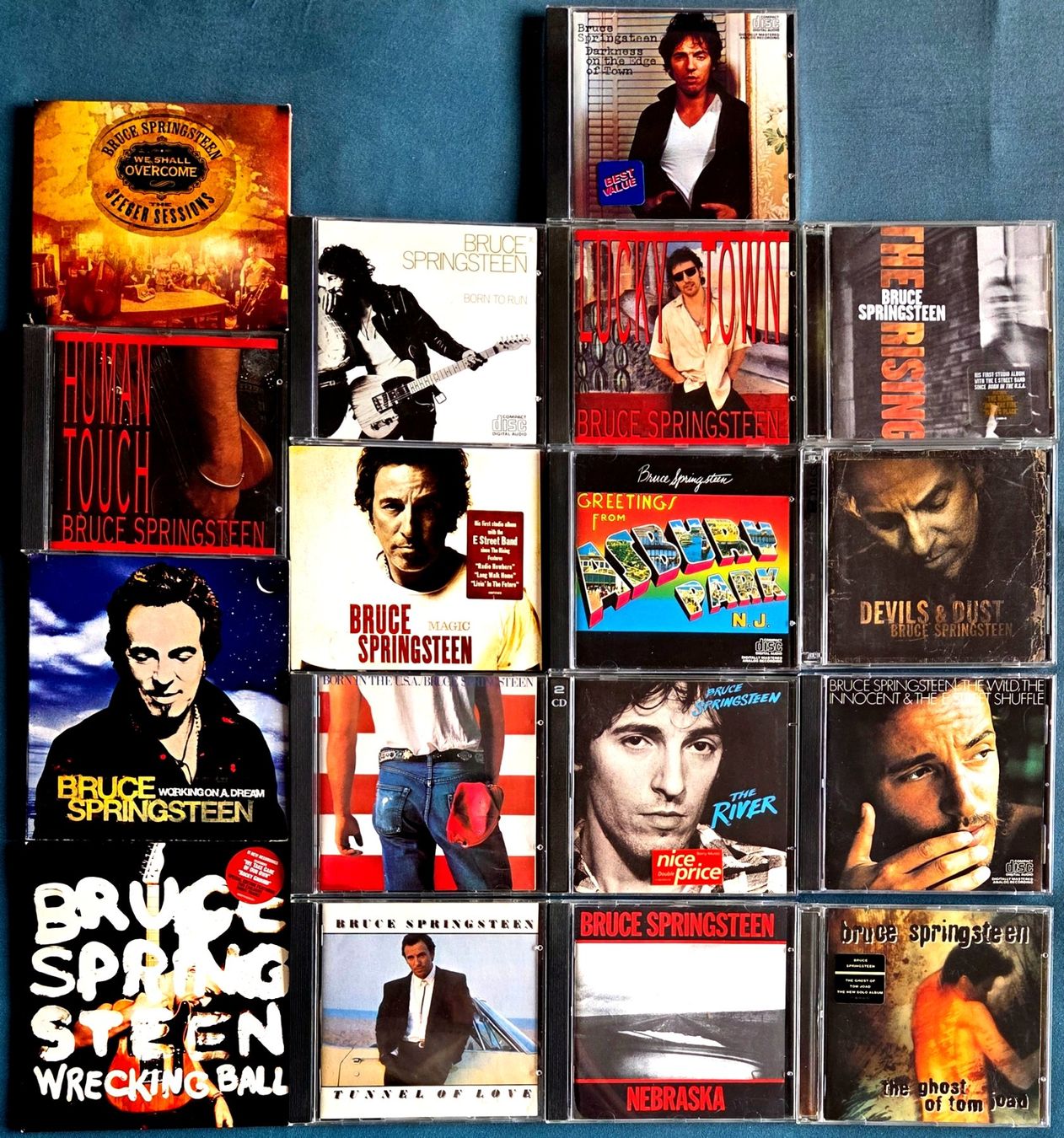 CD: Bruce Springsteen - 17 Studioalben - CDs – Usato da Reinach BL venduto da solidsenders