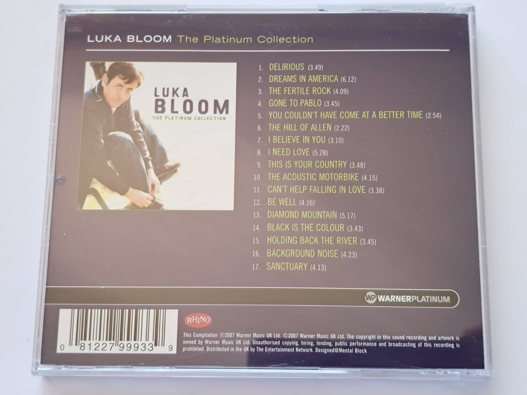 CDs: Cd Luka Bloom - The platinum collection  – Gebraucht aus Pully von bro_n52j 1