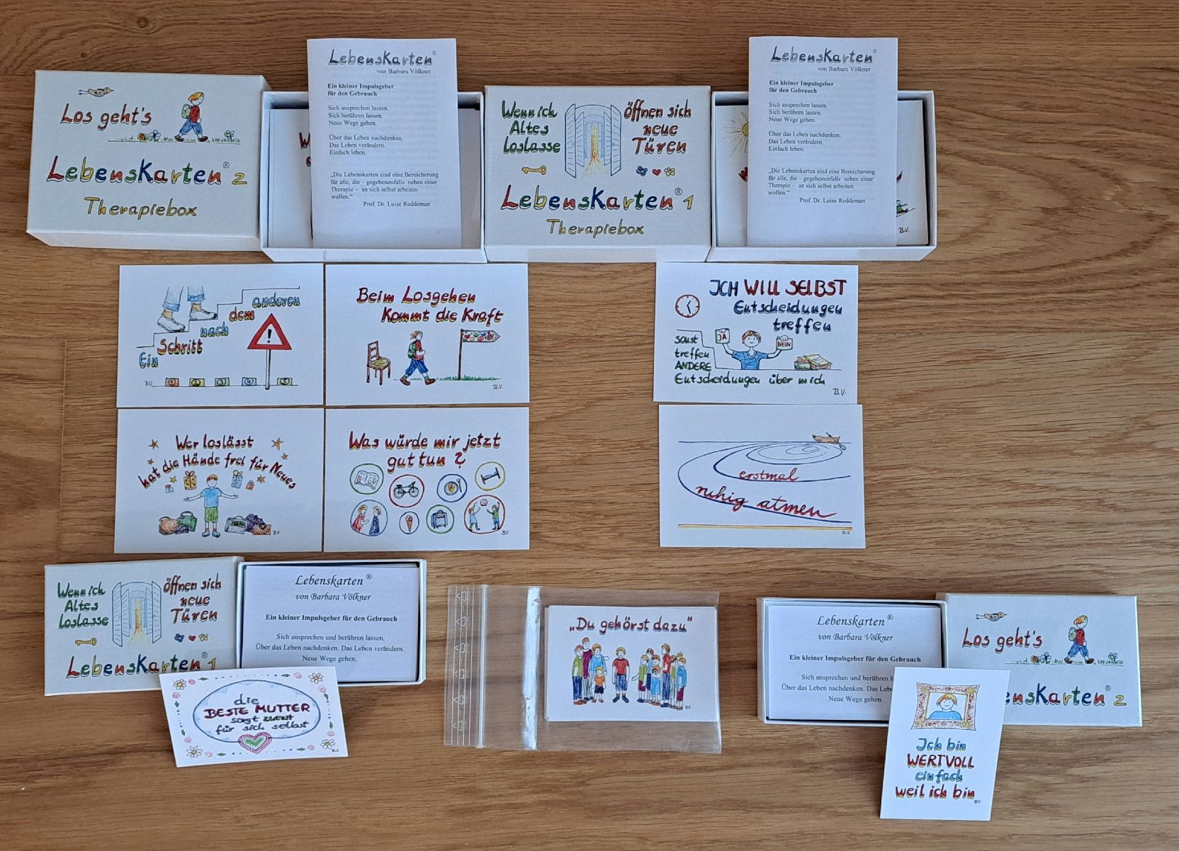 Spiele: Lebenskarten Set von Barbara Völkner  – Neu (gemäss Beschreibung) aus Richterswil von Viorella