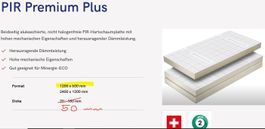 Swisspor PIR Premium Plus 50mm 5Stk Isolationsplatten