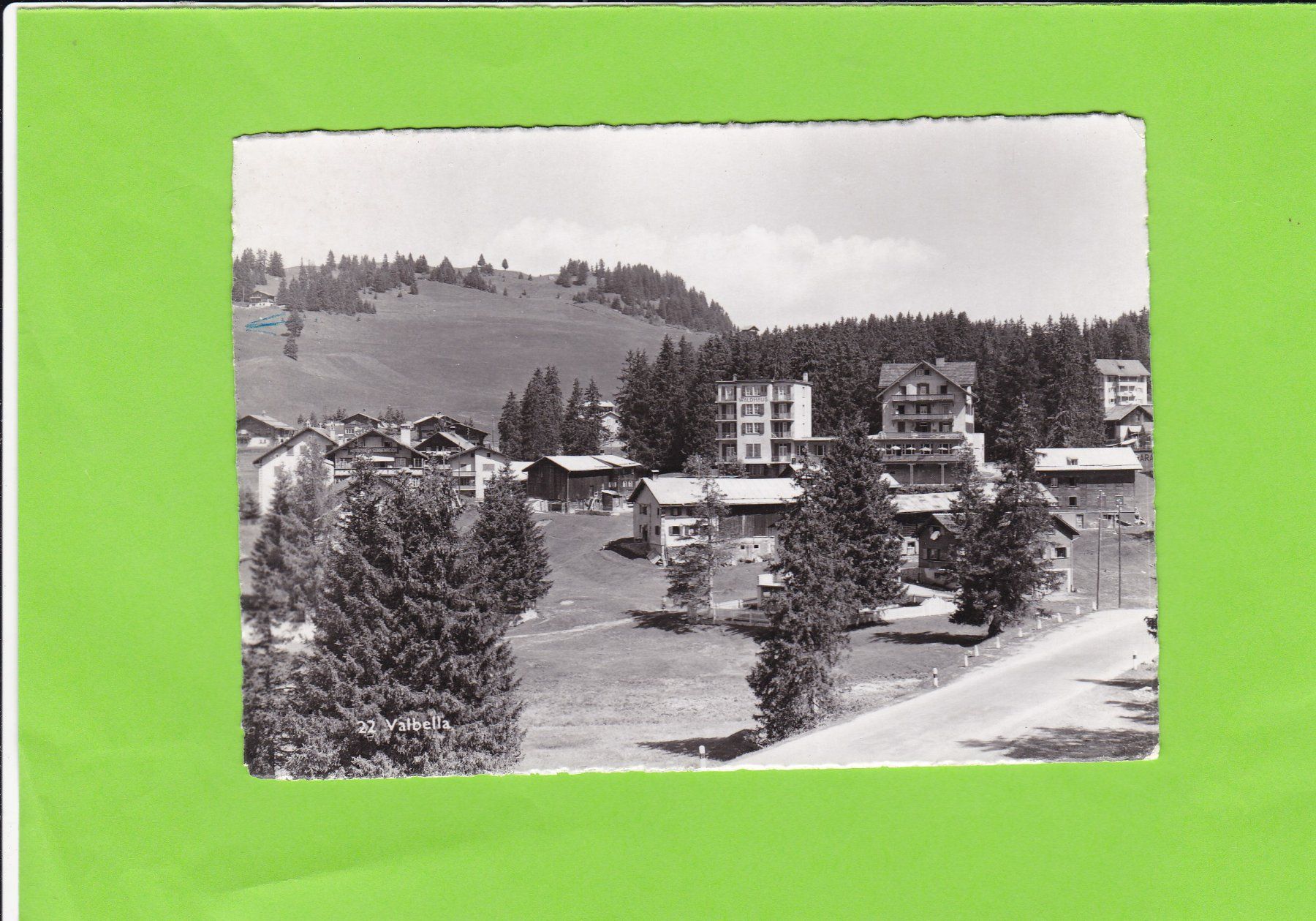 Cartoline postali: Valbella – Usato da St. Peterzell venduto da neckertal