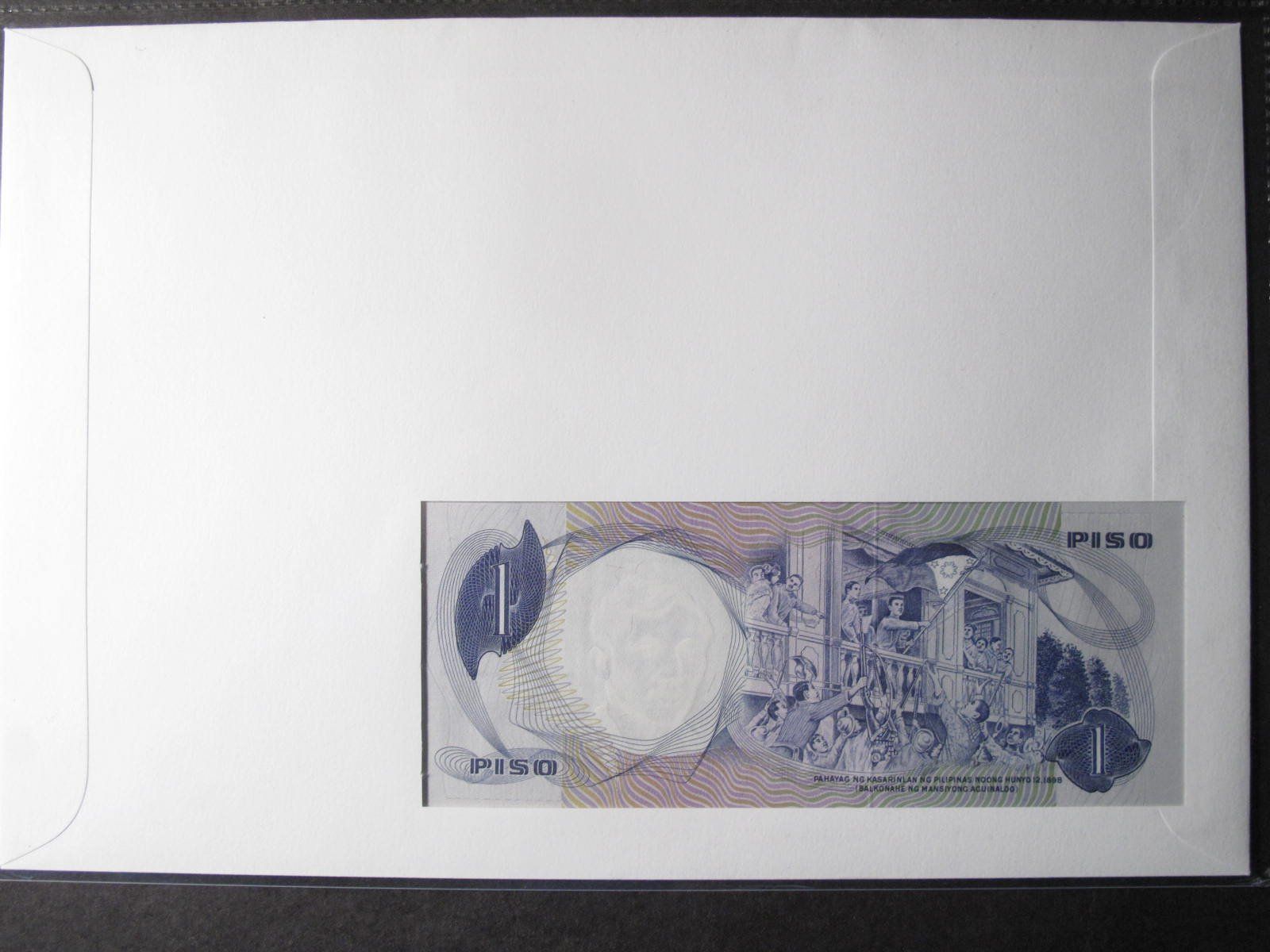 Banconote: Banknotenbrief Philippines 1996 – Usato da Wil SG venduto da fva01 1