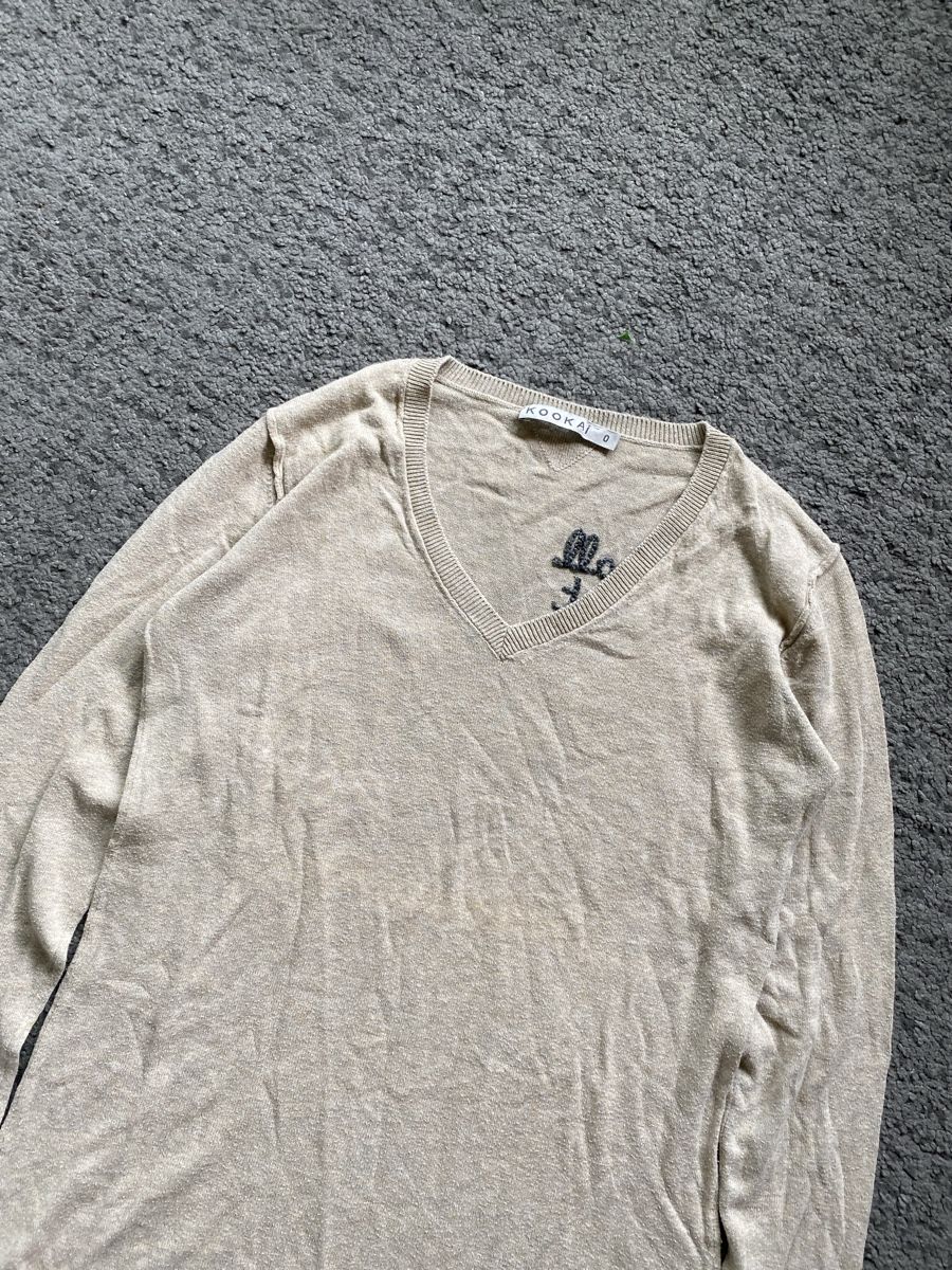 Kookai Maglioni & Felpe: Pull Kookai T 0 beige manches longues - Automne élégant – Usato da Genève venduto da eth_6qs6 3