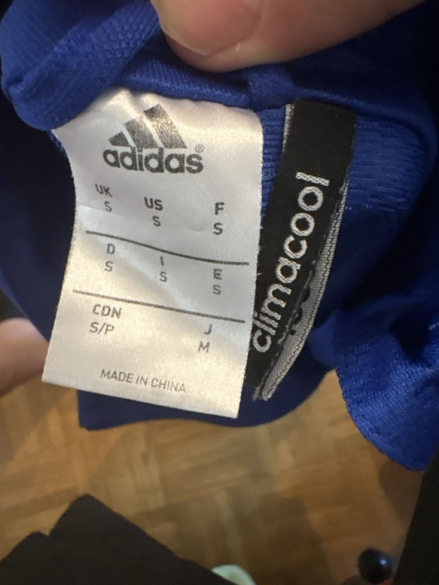 Adidas Maglioni & Felpe: Veste Adidas Climacool bleu taille S état correct – Usato da Genève venduto da captus 2