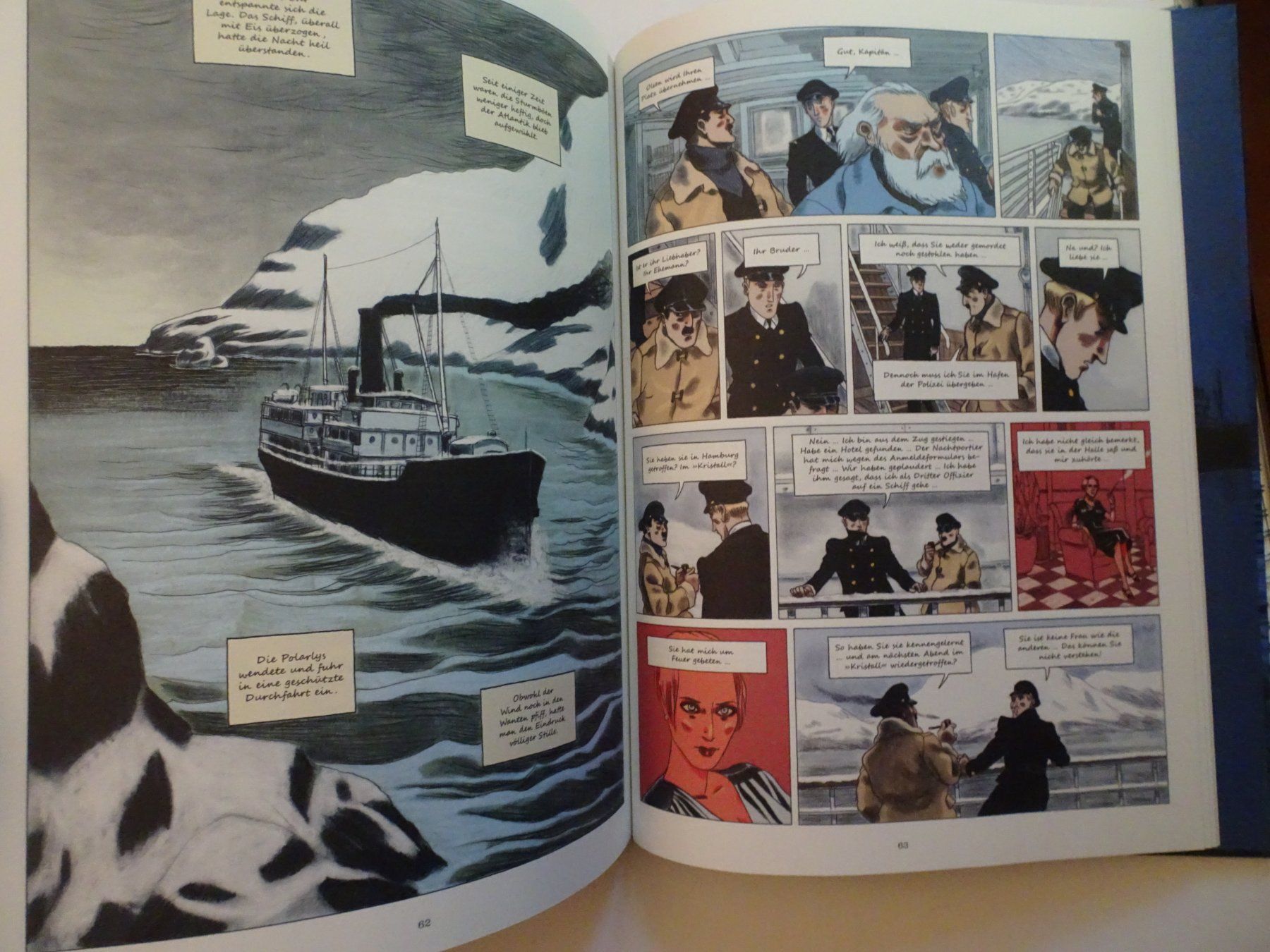 Comics: Comic Buch DER PASSAGIER DER POLARLYS nach Simenon – Gebraucht aus Schönenwerd von schnitzunddrunter 2
