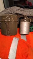 Original Schweizer Armeefeldflasche mit Gamelle