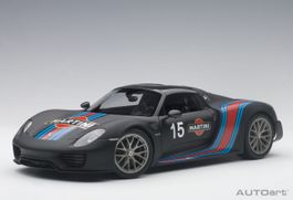 Autoart Porsche 918 Spyder 1:18 Martini