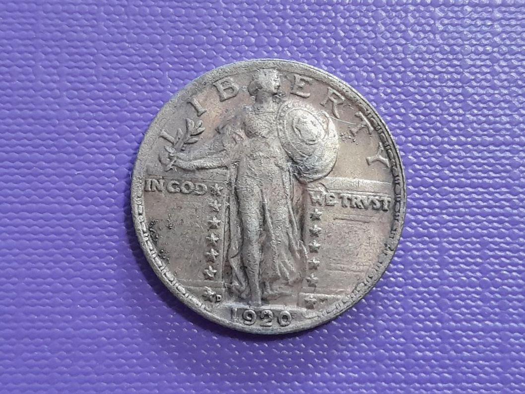 Tutti le monete: 1/4 dollar 1920, USA – Usato da Aarau venduto da Reto_BA_01