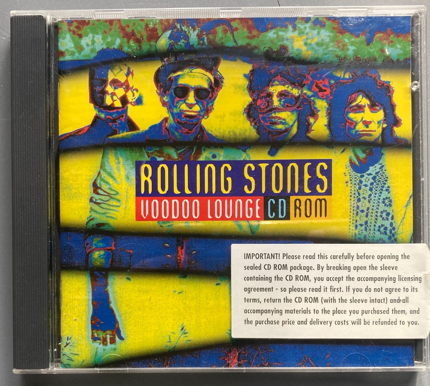 Dischi in vinile: THE ROLLING STONES - VOODOO LOUNGE – Usato da Poliez-Pittet venduto da Newtown-Records 3