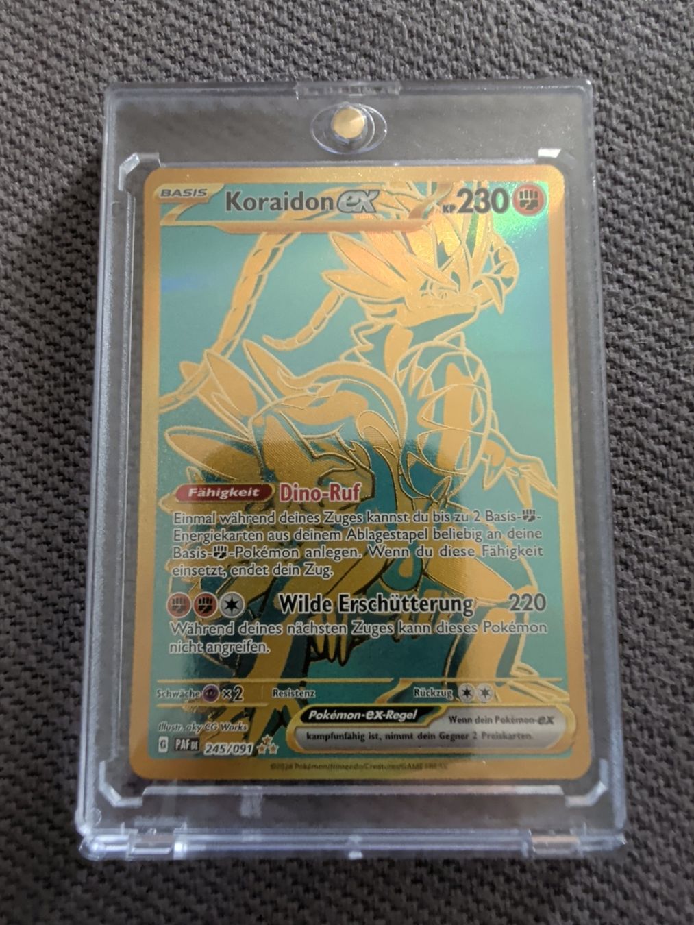 Pokémon Carte collezionabili: Koraidon ex 245/091 – Nuovo (secondo la descrizione) da Oberwil BL venduto da saru-koshiro