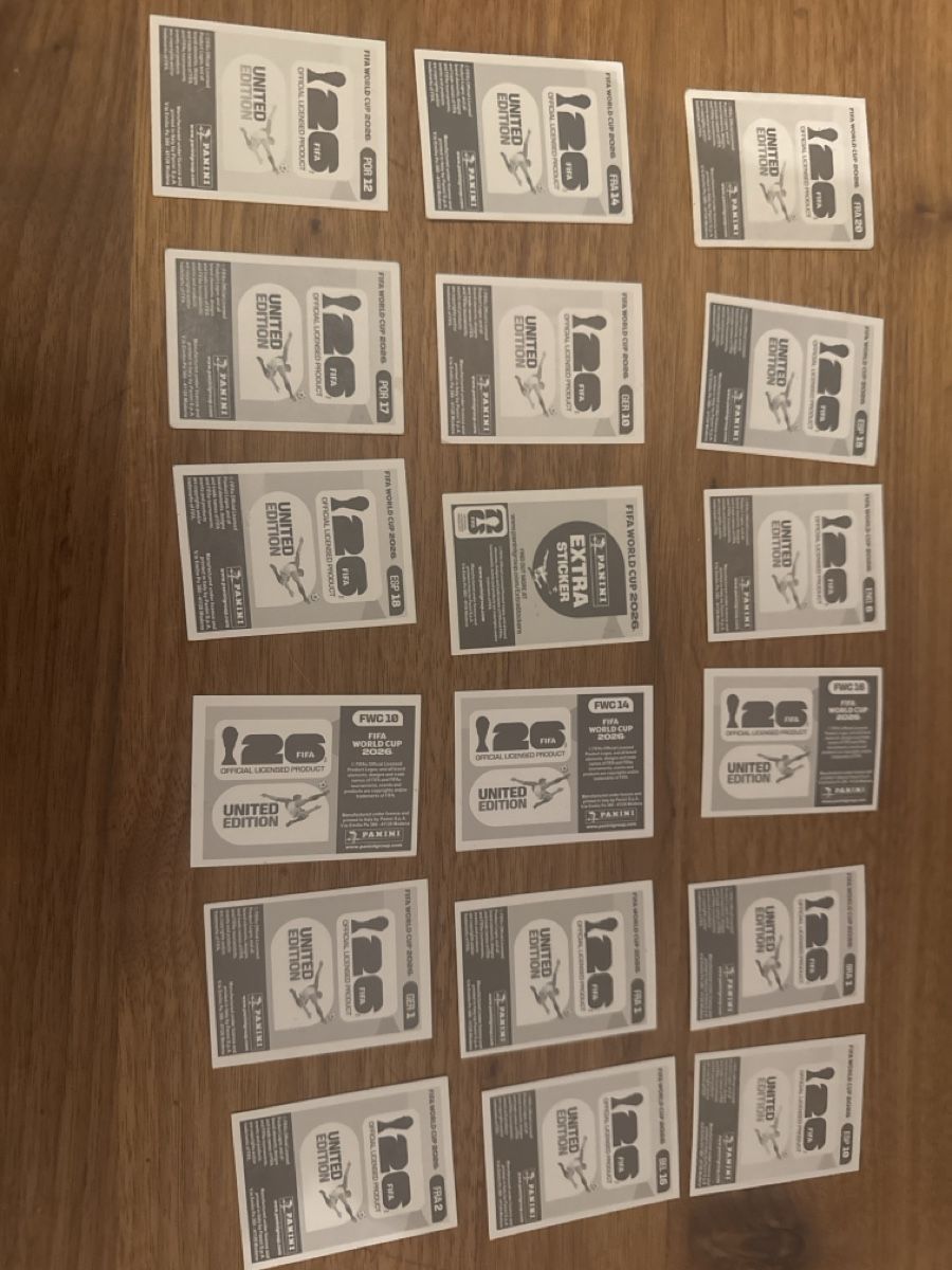 Panini Carte collezionabili: Panini WM 2026 – Nuovo (secondo la descrizione) da Oberengstringen venduto da Menyar1982 1