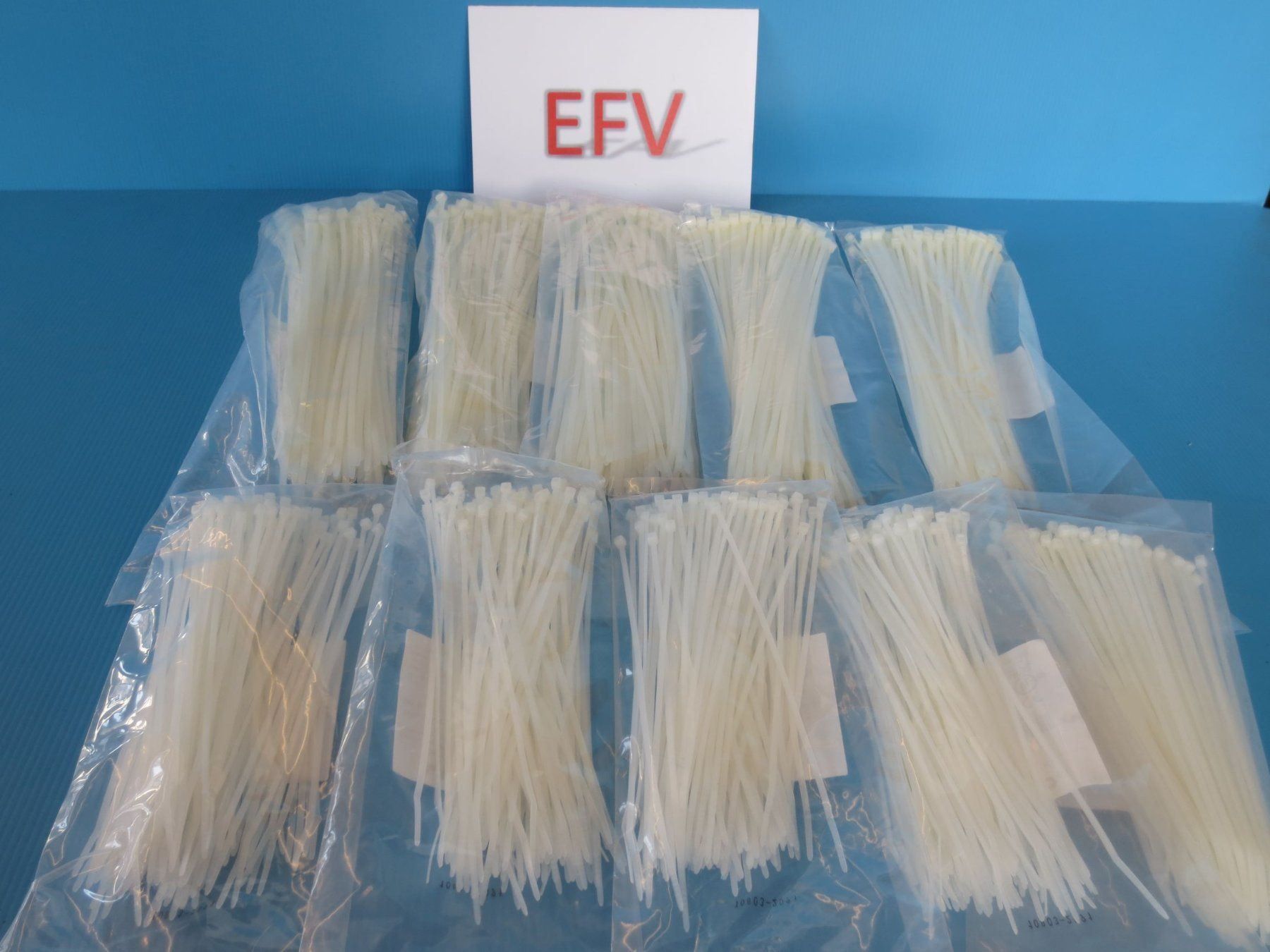 Cavi: 1000Stk. Kabelbinder weiss assortiert – Nuovo e nell'imballaggio originale da Sulz LU venduto da Elektrofachverkauf