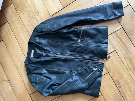 Massimo Dutti echt Leder Jacke