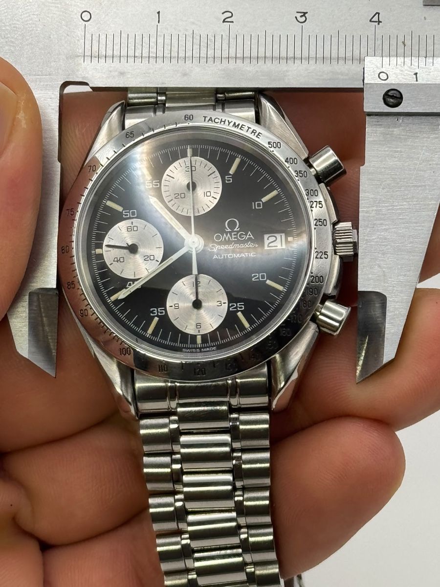 Omega Uhren: Omega Speedmaster Automatic Chronograph Stahl Uhr – Gebraucht aus Hunzenschwil von MeliT 6