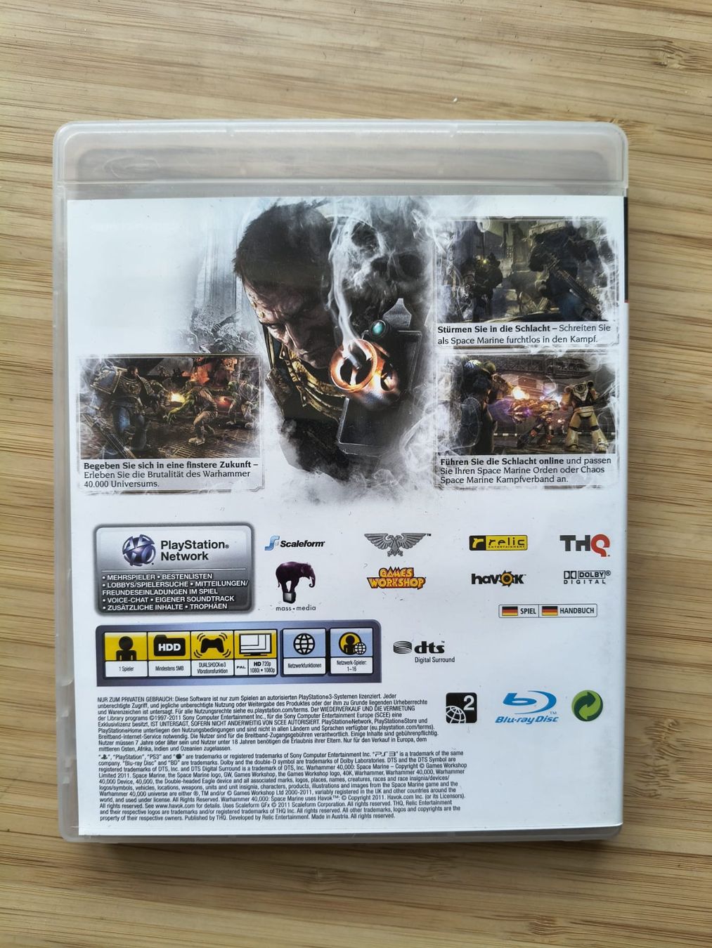 Jeux: Warhammer 40000 - Space Marine (PS 3) – D'occasion à Riedholz par ste_96cd 1