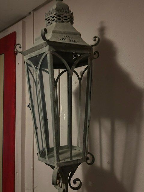 Lampen: Laterne aus Eisen – Gebraucht aus Niederönz von Moudimeier 2