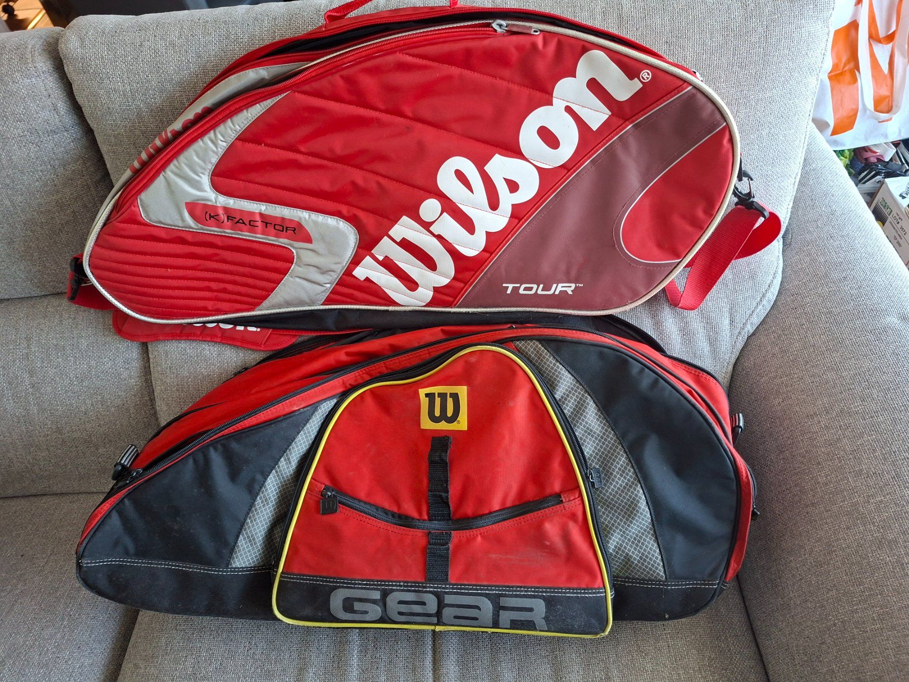 Wilson Borse: 2 sacs de tennis Wilson – Usato da Prilly venduto da cricri118