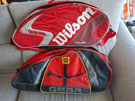 2 sacs de tennis Wilson