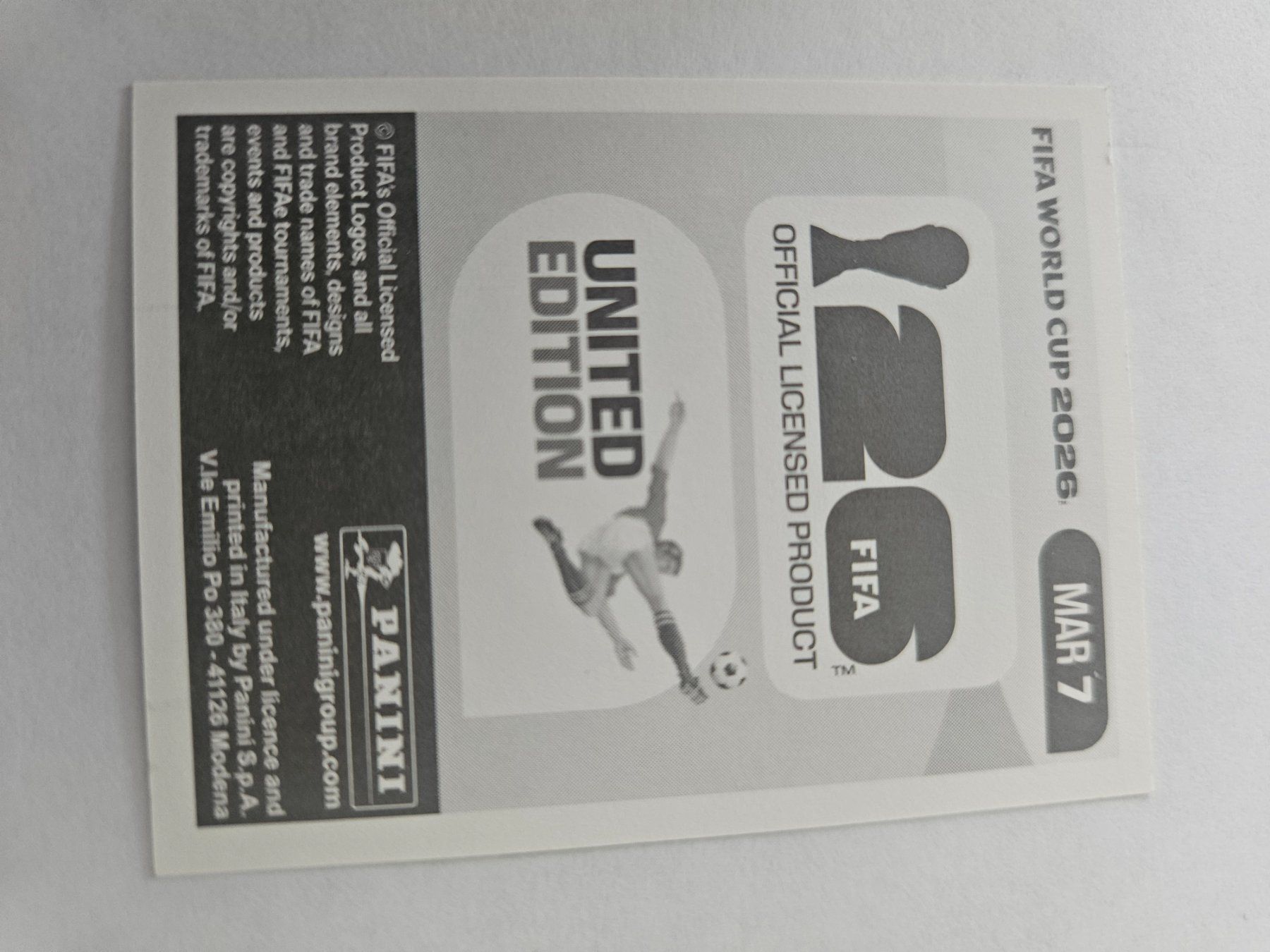 Panini Sammelbilder & Trading cards: MAR 7 – Gebraucht aus Würenlingen von Dinli 1