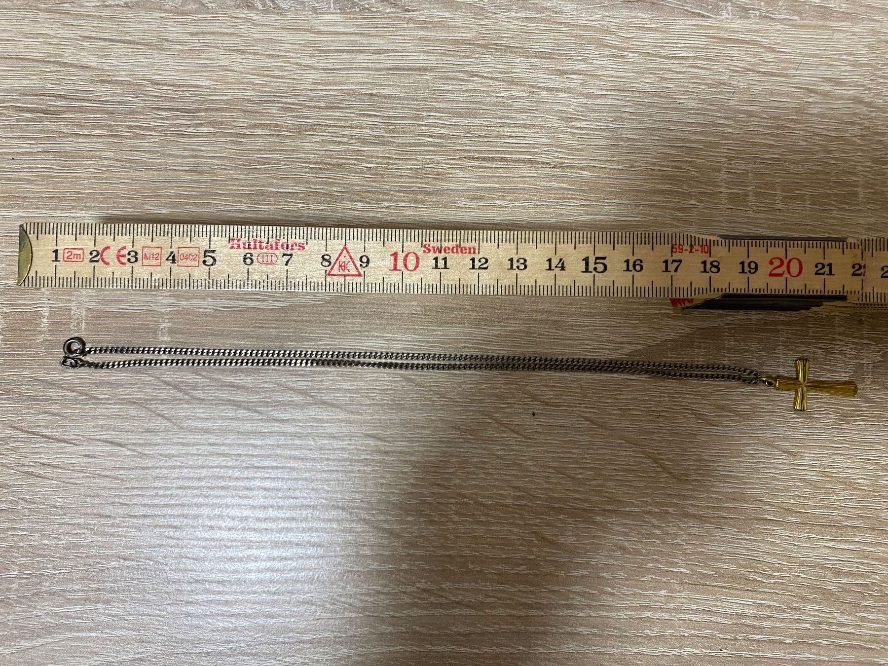 Anhänger: Anhänger Kreuz, Stempel  "Merikaner" – Gebraucht aus Bösingen von Trigusik 4