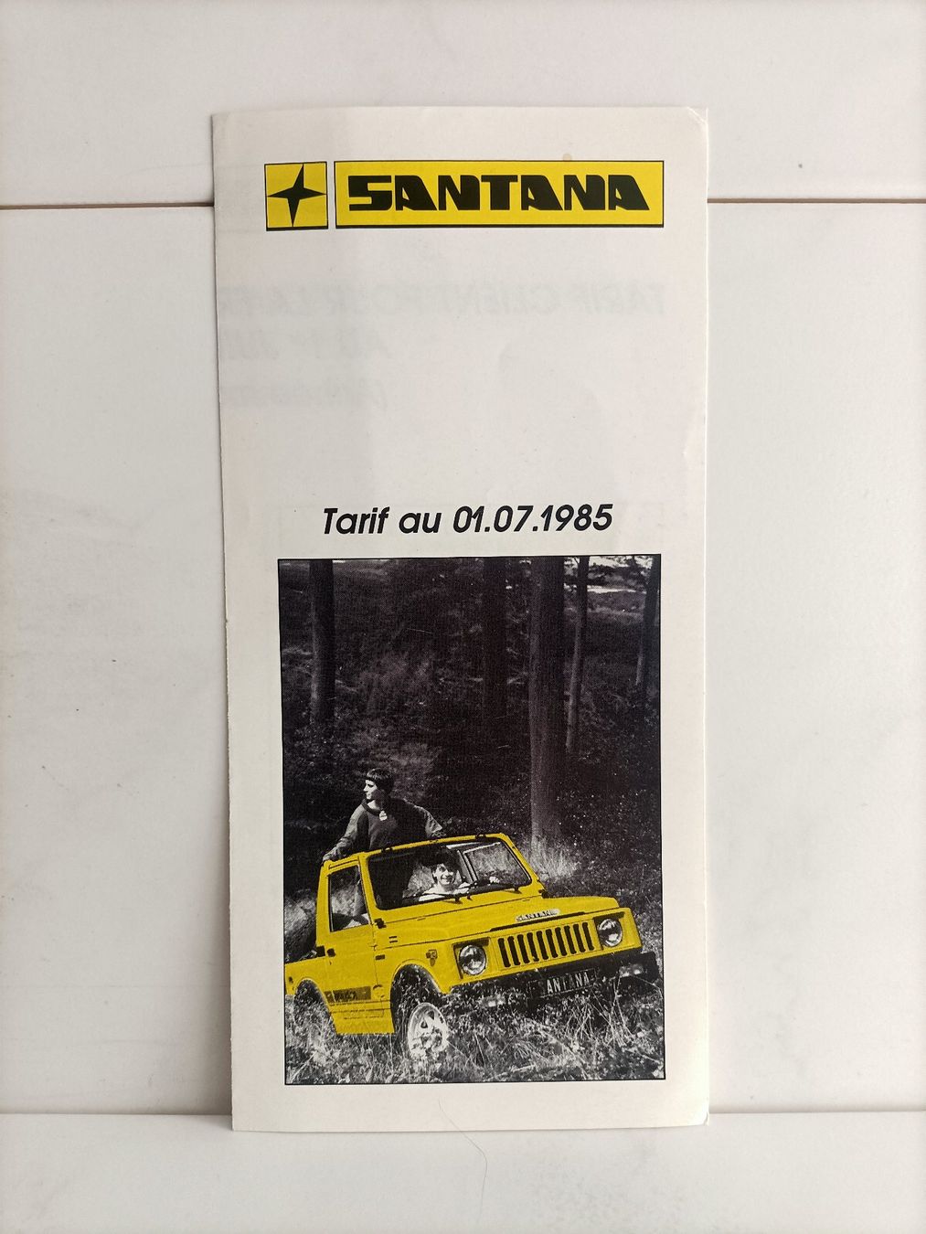 Libri: Brochure Catalogue Tarif Santana 1985 – Usato da crans montana venduto da AB3963