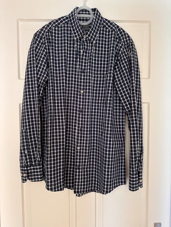 Montego Men's Checked Shirt, Modern Fit, Size L