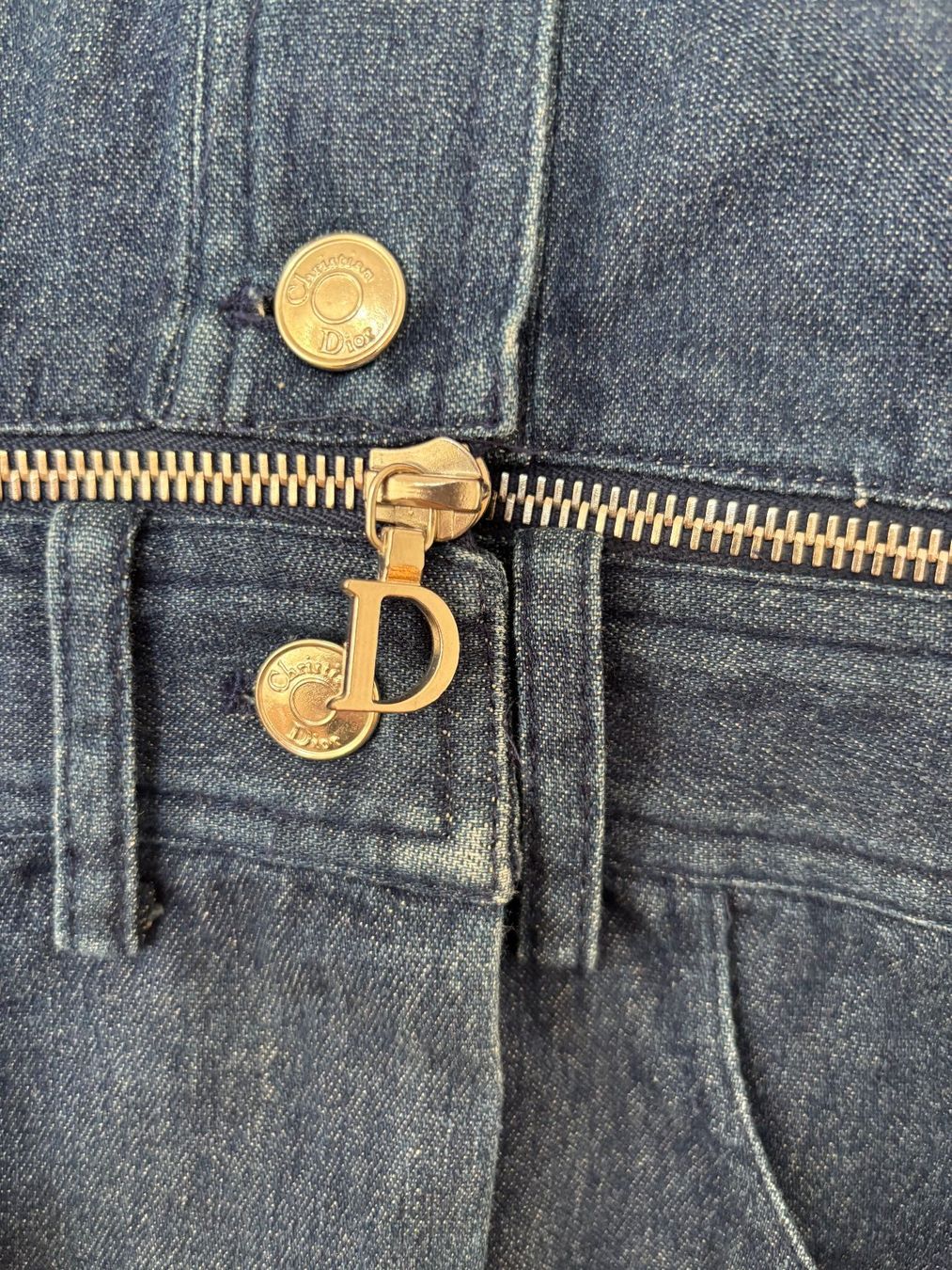 Dior Giacche: DIOR  Denim Jeansjacke blau  CH 34 – Usato da Herrliberg venduto da mayfi 5