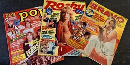 Vintage Bravo, Rocky, Pop Melody Maker Zeitschriften, 70er J